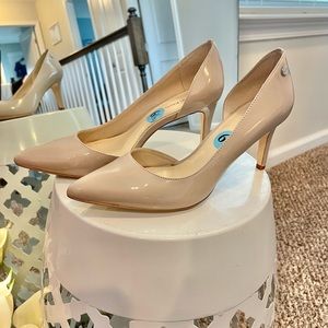 Calvin Klein light grey heels Size 6.5